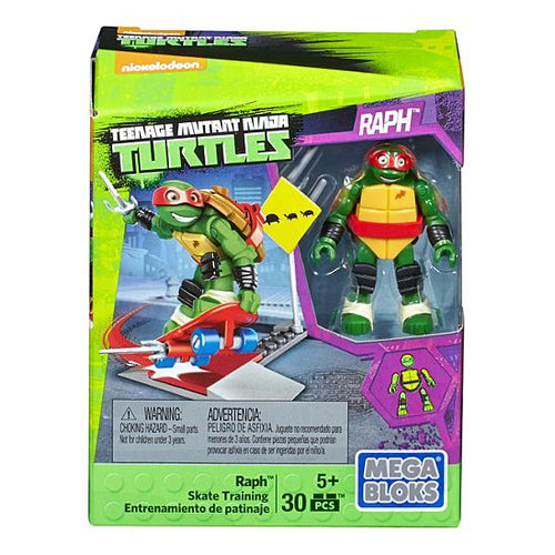 Mega Bloks Teenage Mutant Ninja Turtles Raph Skate Training